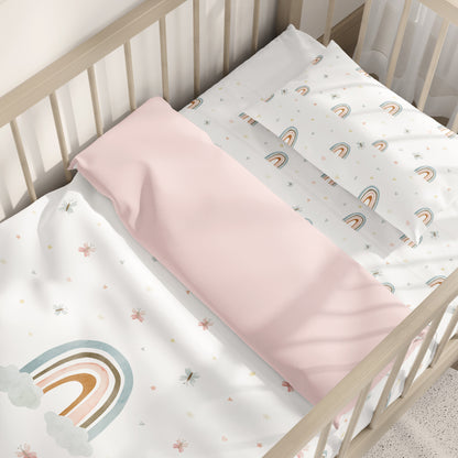 Rainbow Crib Duvet Cover