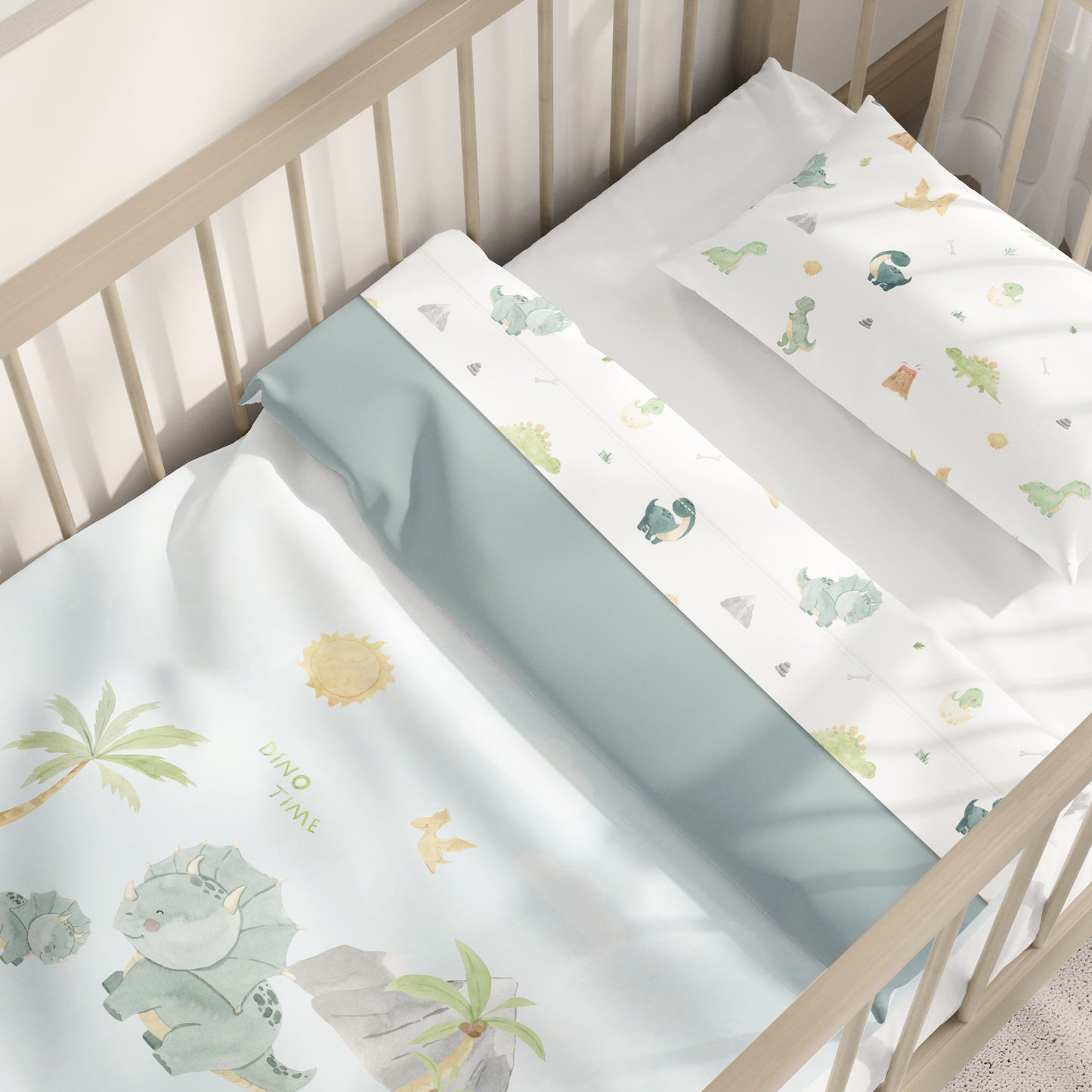 Dinosaur Crib Sheet Set