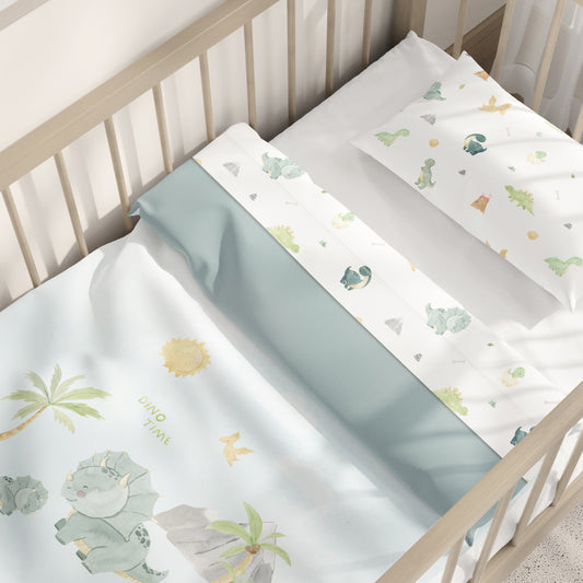 Dinosaur Crib Duvet Cover