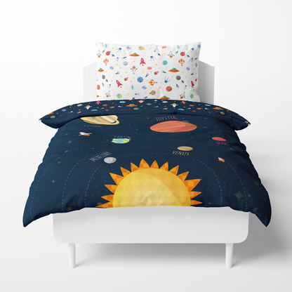 Space Bed Duvet Cover