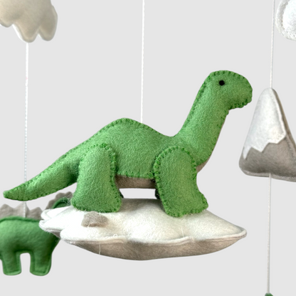 Movil Colgante con peluches Dinosaurio Ecologico