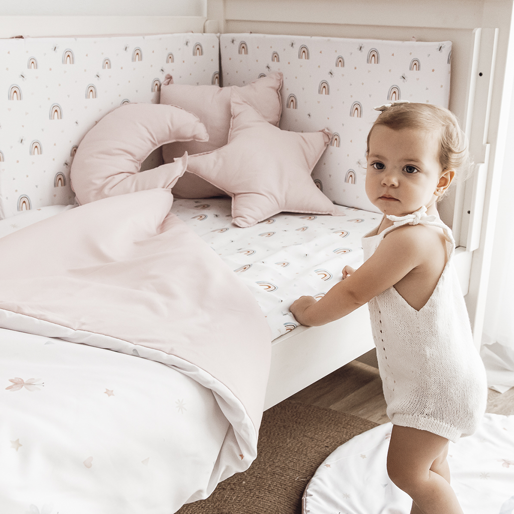 Rainbow Crib Sheet Set