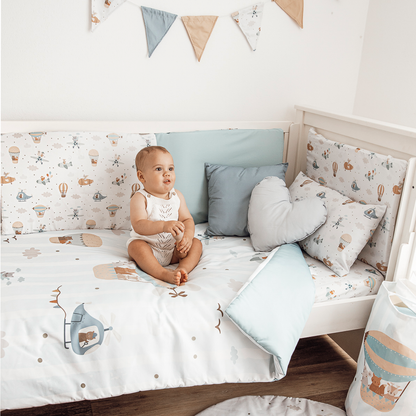 Crib Sheet Set Balloons